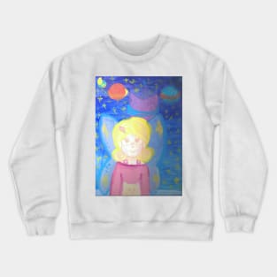 Kawaii Space Fairy Crewneck Sweatshirt